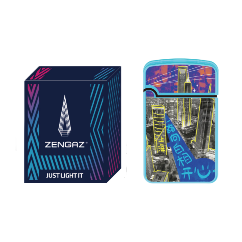 推荐商品：【送礼推荐】ZENGAZ/英伽 城市系列防风充气打火机