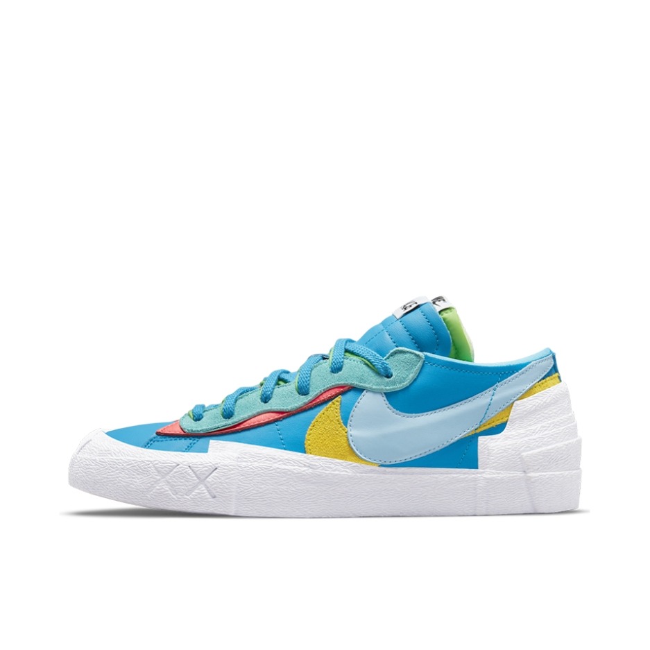 推荐商品：Nike Blazer 板鞋 经典复古防滑舒适百搭 Neptune Blue sacai联名/Kaws联名/蓝色