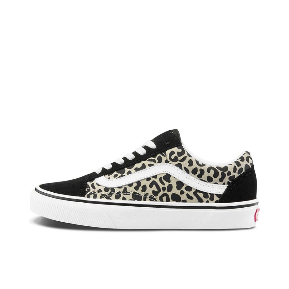 推荐商品：Vans/范斯 Old Skool 滑板鞋 板鞋 轻便防滑复古舒适经典 豹纹/斑马纹