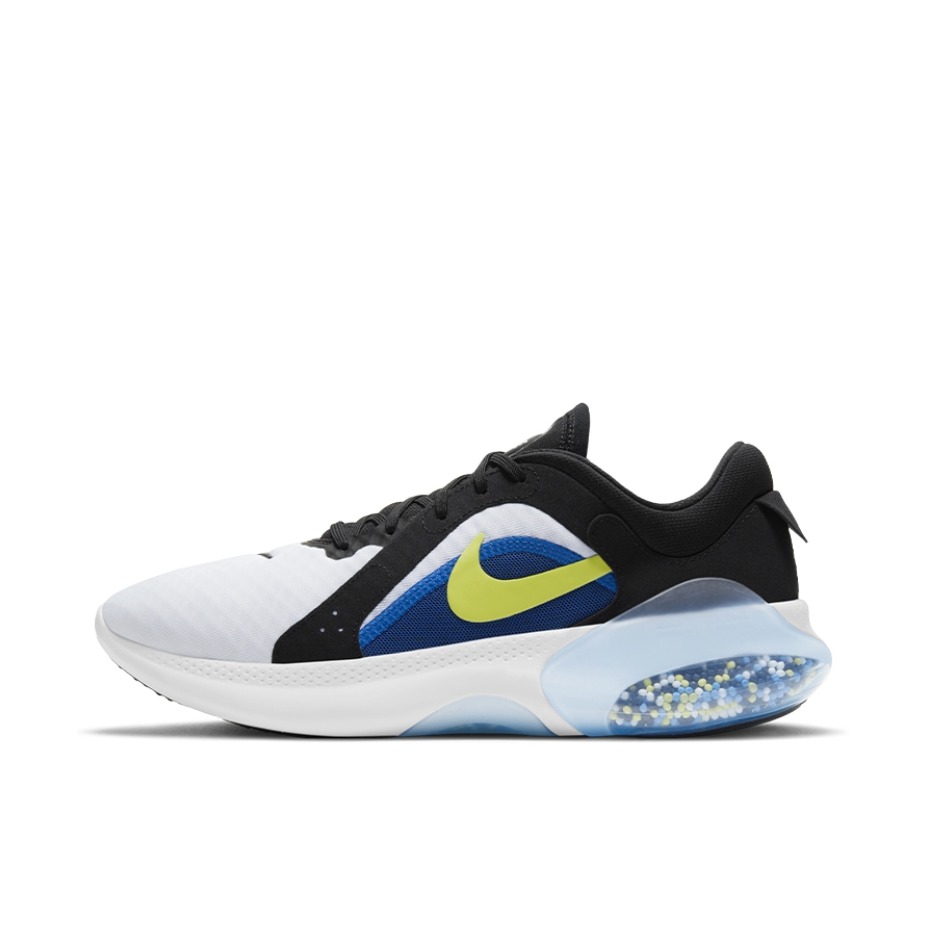推荐商品：Nike Joyride Dual Run 2 跑鞋 颗粒填充减震回弹贴合拼接慢跑织物合成革 黑色/明黄/白色