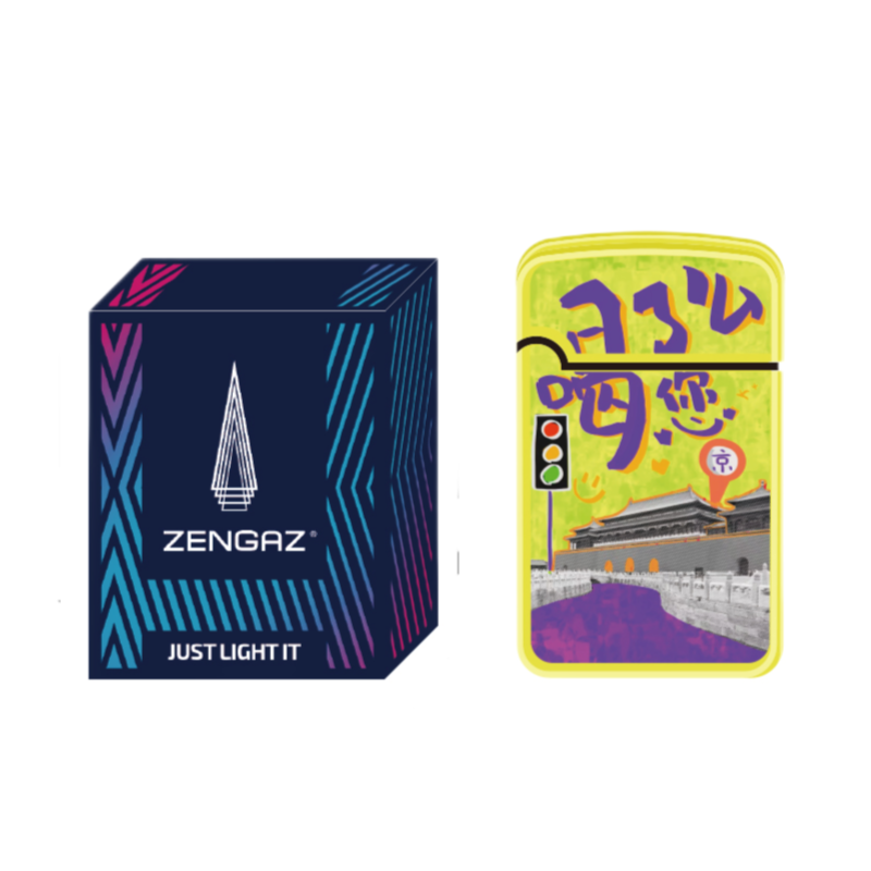 推荐商品：【送礼推荐】ZENGAZ/英伽 城市系列防风充气打火机