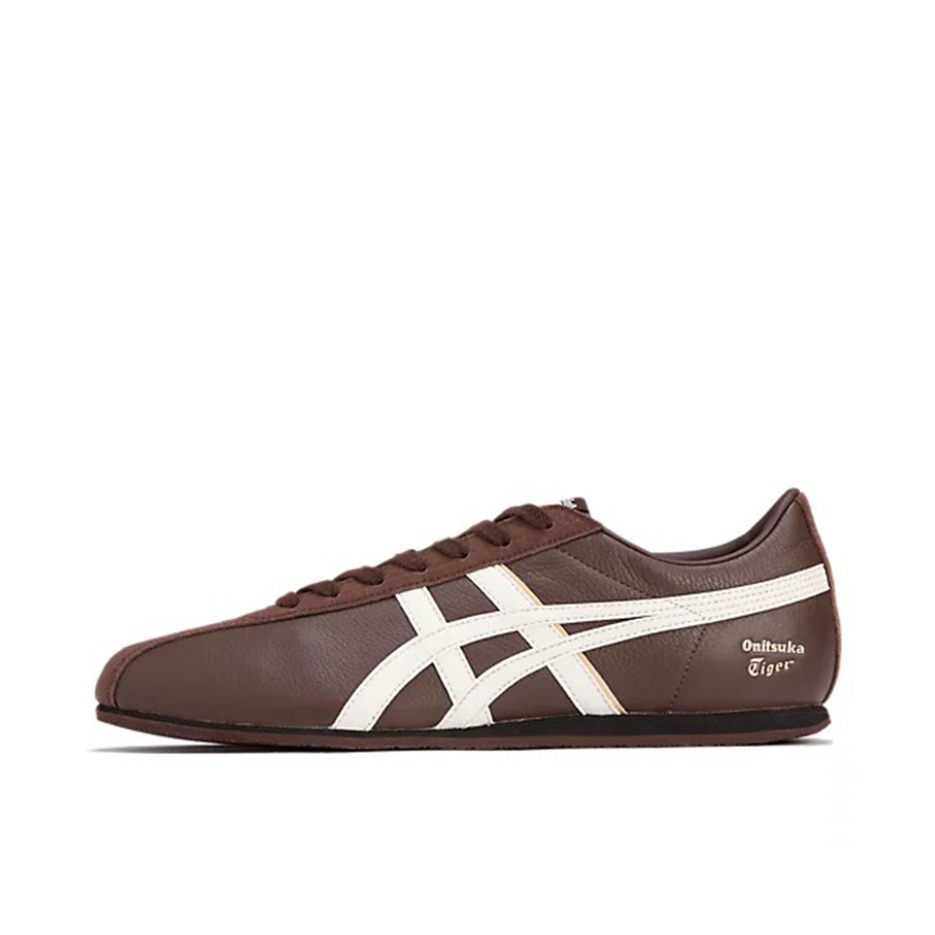 推荐商品：Onitsuka Tiger 鬼冢虎 Runspark 运动休闲鞋 轻便透气舒适减震防滑耐磨复古 啡色