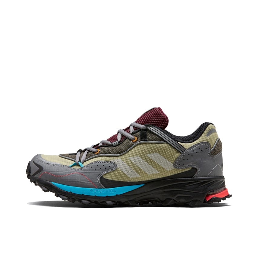 推荐商品：adidas Consortium Response Hoverturf 跑鞋 防滑耐磨减震回弹网布透气包裹性织物 Green 卡其兰