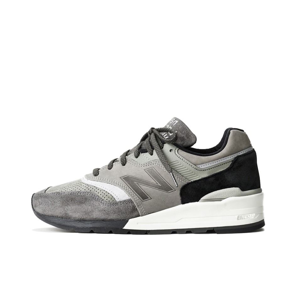 推荐商品：New Balance 997 时尚复古 防滑耐磨 透气舒适 运动休闲鞋 GREY/BLACK J. Crew联名/灰色/黑色