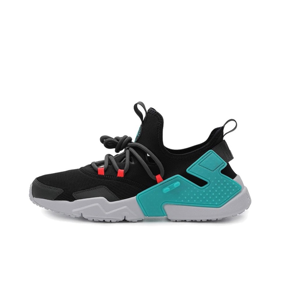 推荐商品：Nike Air Huarache Drift 华莱士 跑鞋 防滑耐磨舒适缓震轻便透气复古织物 Black/Green/White 黑蓝白