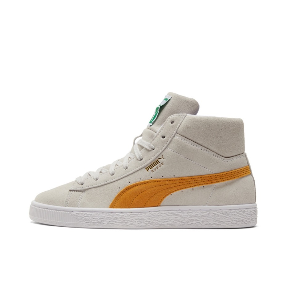 推荐商品：Puma/彪马 Suede Classic 面包鞋 板鞋 舒适百搭防滑耐磨轻便透气复古低帮圆头 米色/黄色