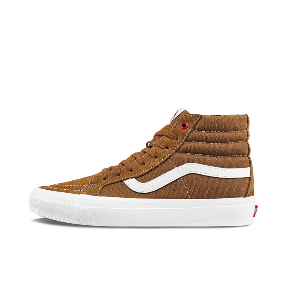 推荐商品：Vans/范斯 SK8-Hi 板鞋 潮流经典拼接复古街头厚底 LEICA x Ray Barbee联名/黄色/白色