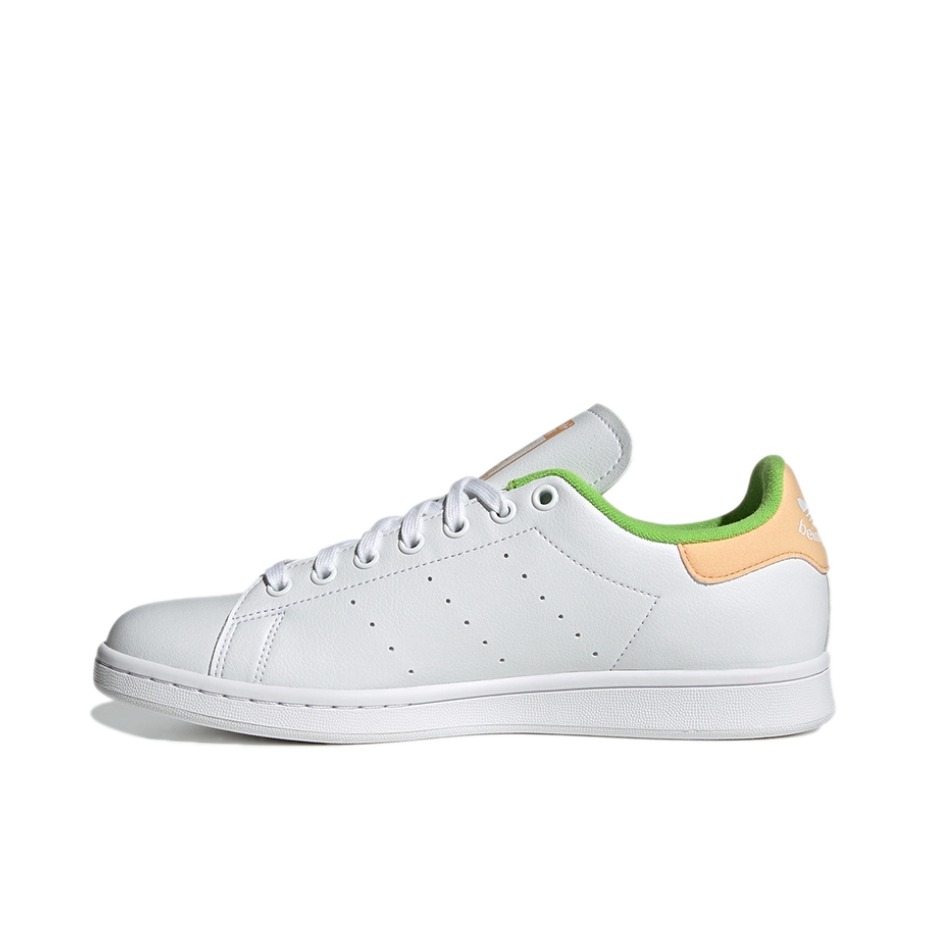 推荐商品：adidas Originals Stan Smith 板鞋 减震透气轻便低帮包裹性 白色/丛林绿