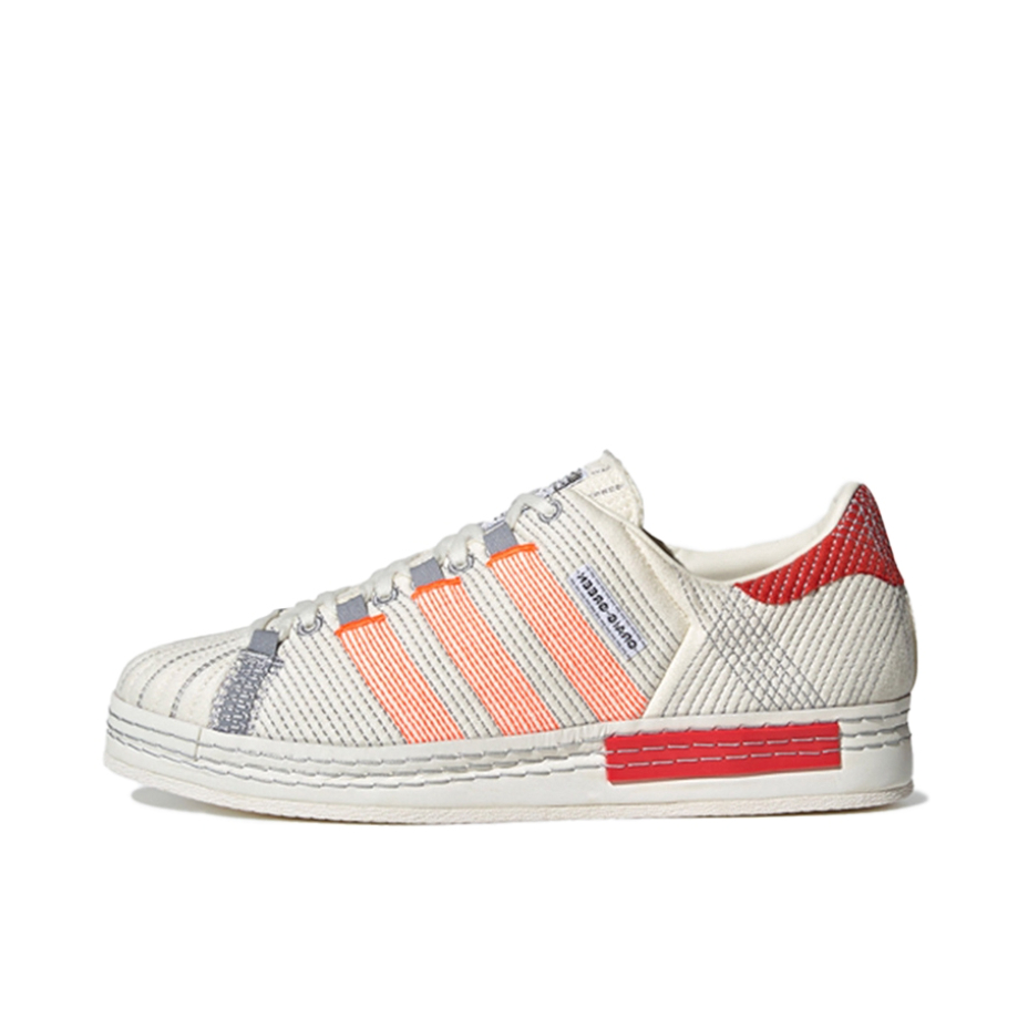 推荐商品：【宋雨琦同款】 adidas Originals Superstar 板鞋 轻便贝壳头薄底舒适百搭耐磨复古 CRAIG GREEN联名/灰色/粉色