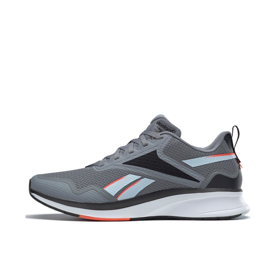 推荐商品：Reebok/锐步 Fusium Run Lite 舒适 耐磨 跑鞋 灰黑白