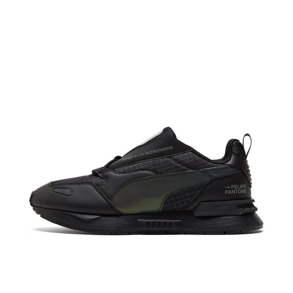 推荐商品：Puma/彪马 Mirage Mox 运动休闲鞋 舒适耐磨防滑减震轻便透气复古圆头 黑色/铁灰