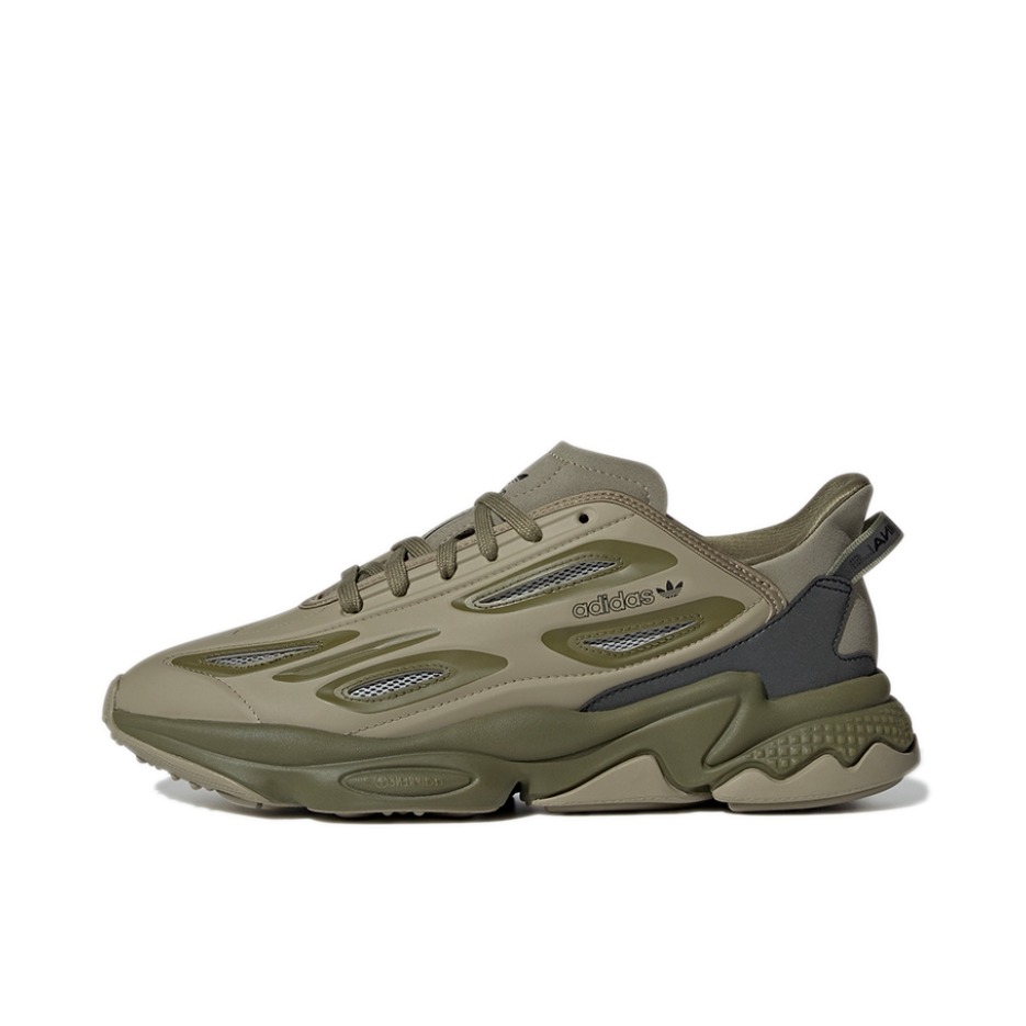 推荐商品：adidas Originals Ozweego Celox 防滑耐磨 舒适缓震 透气 休闲 老爹鞋 军绿色/棕色