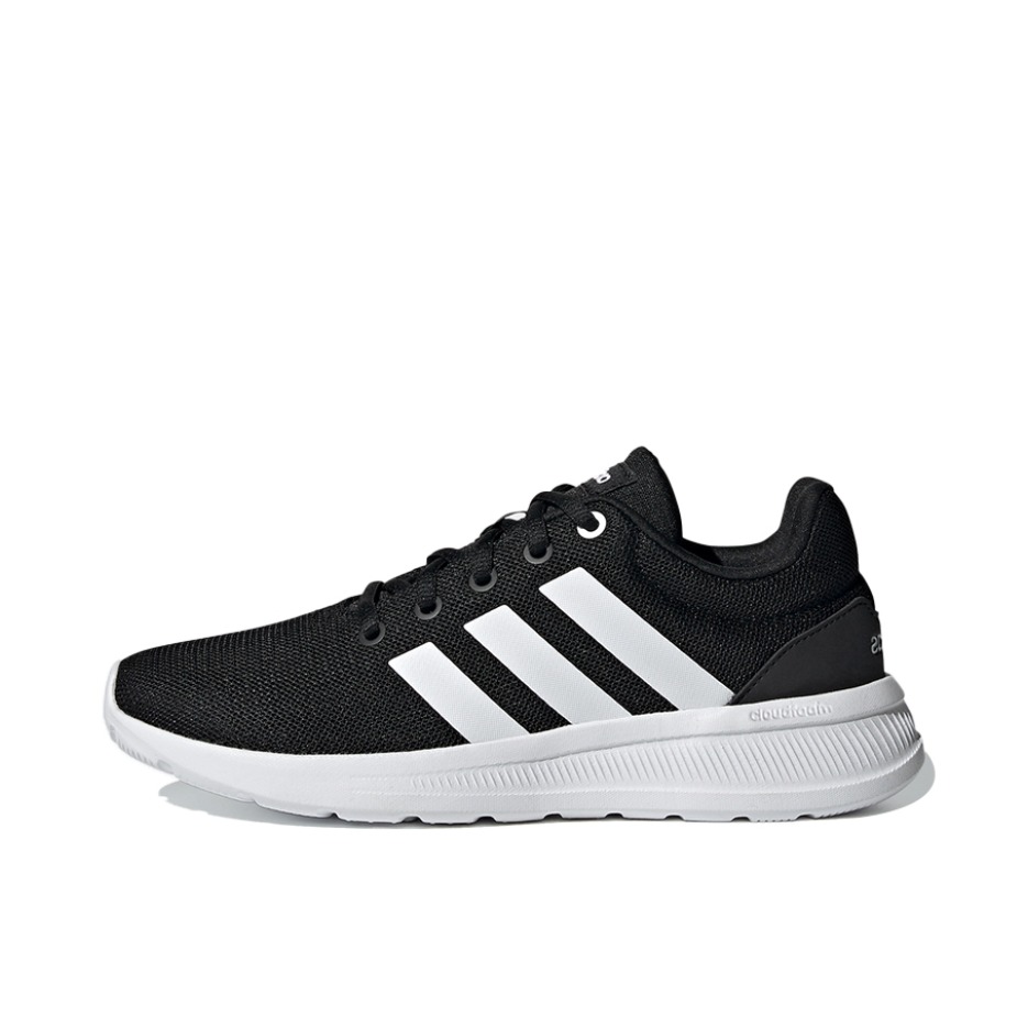 推荐商品：adidas Lite Racer CLN 2.0 运动休闲鞋 耐磨防滑轻便透气舒适网面 熊猫/黑色/白色