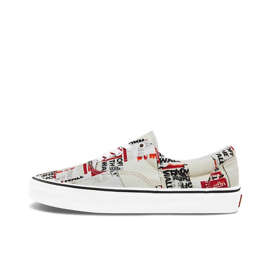 推荐商品：Vans/范斯 Era Lx Comfycusra 轻便 复古 帆布鞋 浅灰/印花