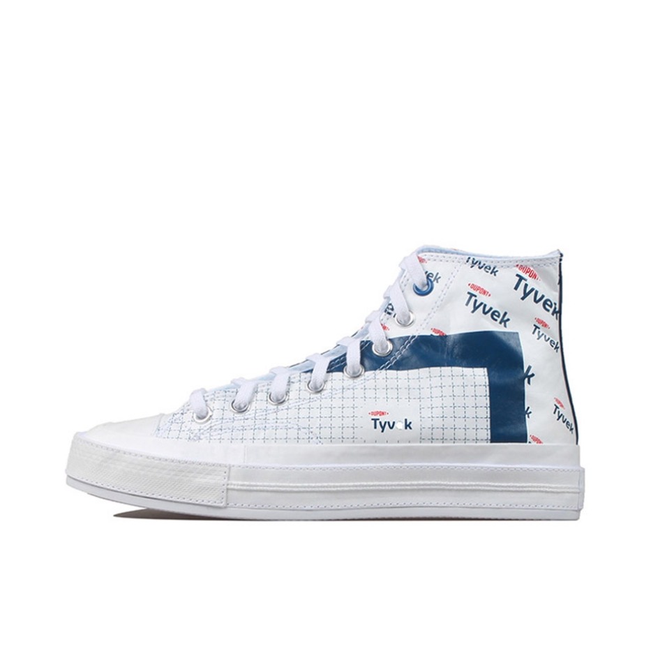 推荐商品：Converse/匡威 1970s 帆布鞋 圆头防滑经典复古轻便时尚拼接百搭 Tyvek联名/网格/白色/深蓝