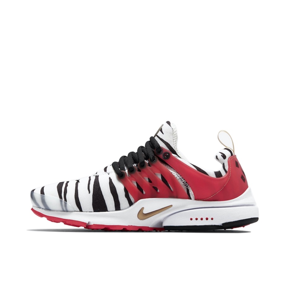 推荐商品：Nike Air Presto 跑鞋 减震回弹轻便透气防滑耐磨低帮圆头 Korea 黑白红
