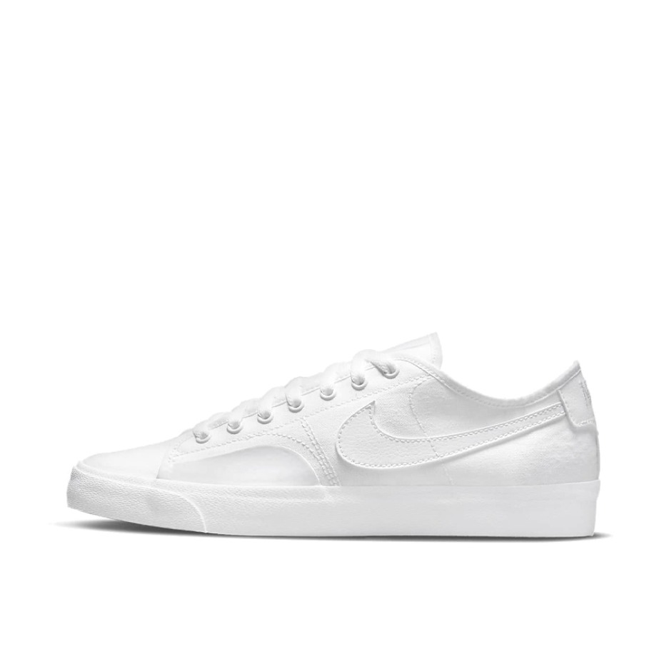 推荐商品：Nike SB Blazer Court 休闲 防滑耐磨 舒适透气 轻便 板鞋 白色