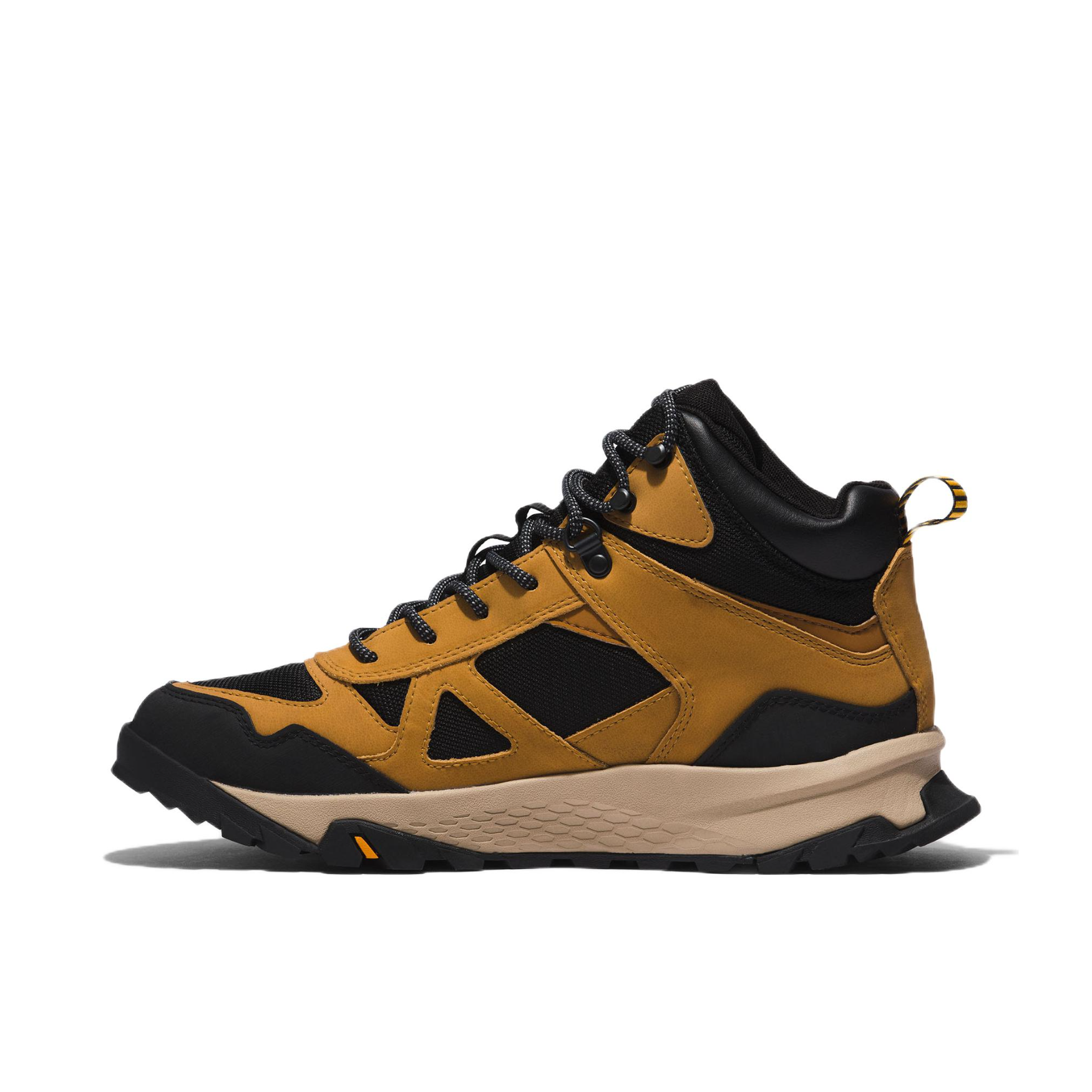 推荐商品：Timberland/添柏岚 Lincoln Peak 防水耐磨 户外靴 A2DZD110 黑色/黄色