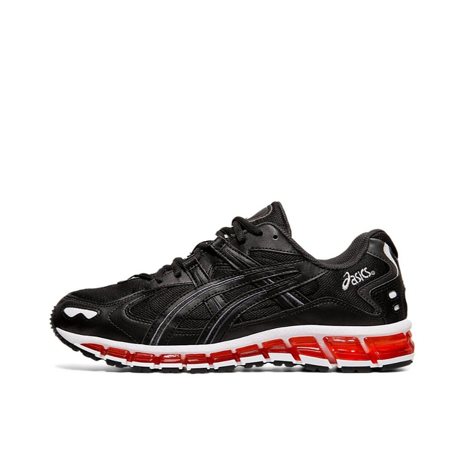 推荐商品：Asics/亚瑟士 Gel-Kayano 5 360 跑鞋 缓震透气防滑耐磨舒适轻便织物复古百搭 Black 黑红