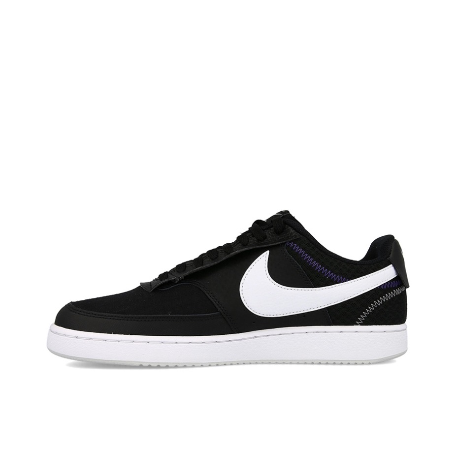 推荐商品：Nike Court Vision 板鞋 复古缓震抓地防滑轻便 黑白/Low