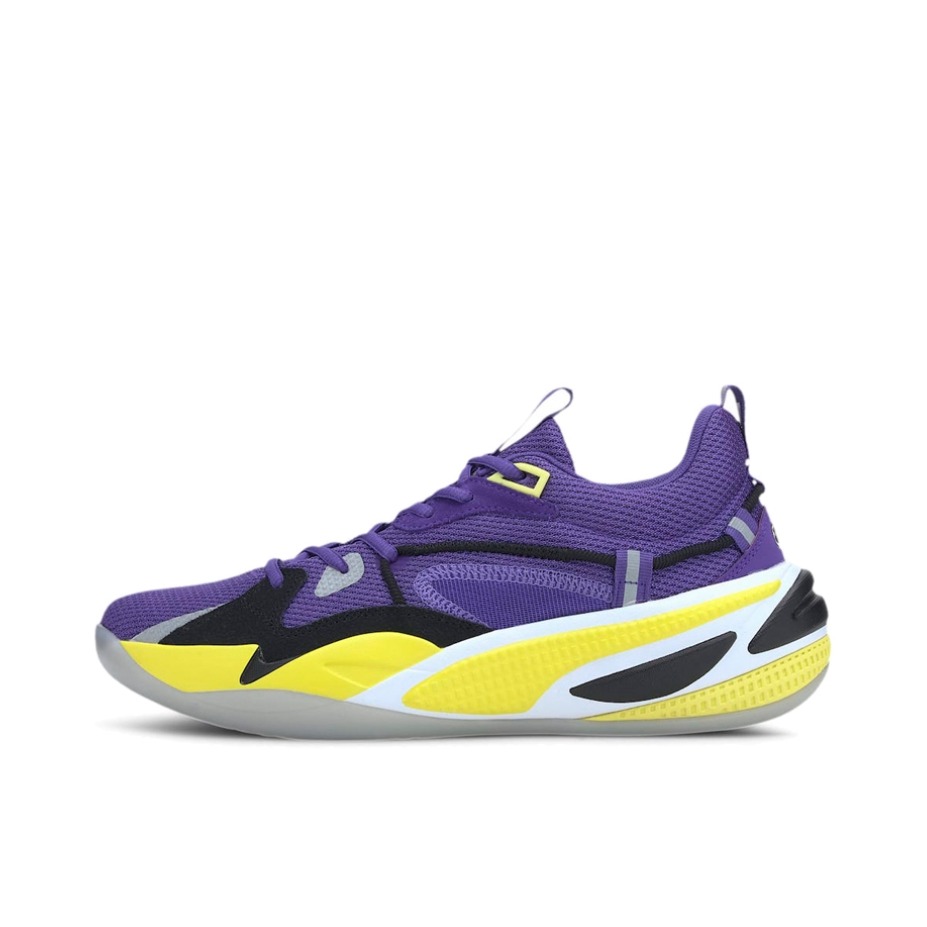 推荐商品：Puma/彪马 RS Dreamer 防滑耐磨 舒适透气 实战 圆头 织物 篮球鞋 Purple Heart 紫色/黑色/黄色