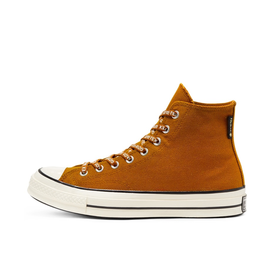 推荐商品：Converse/匡威 1970s 帆布鞋 圆头防滑经典复古轻便时尚拼接百搭 高帮/黄褐