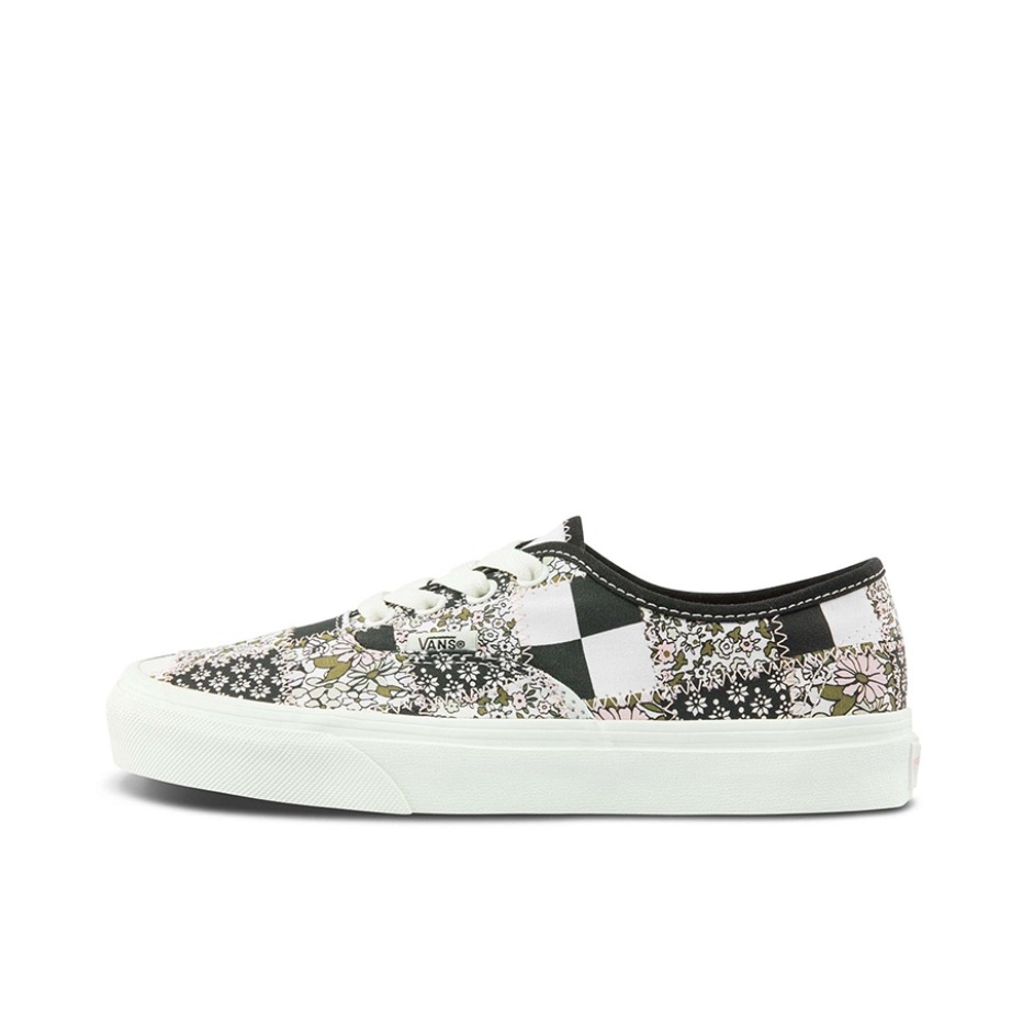 推荐商品：Vans/范斯 Authentic 潮流休闲 轻便舒适 防滑耐磨 百搭运动 复古 板鞋 白色/蓝色/花卉
