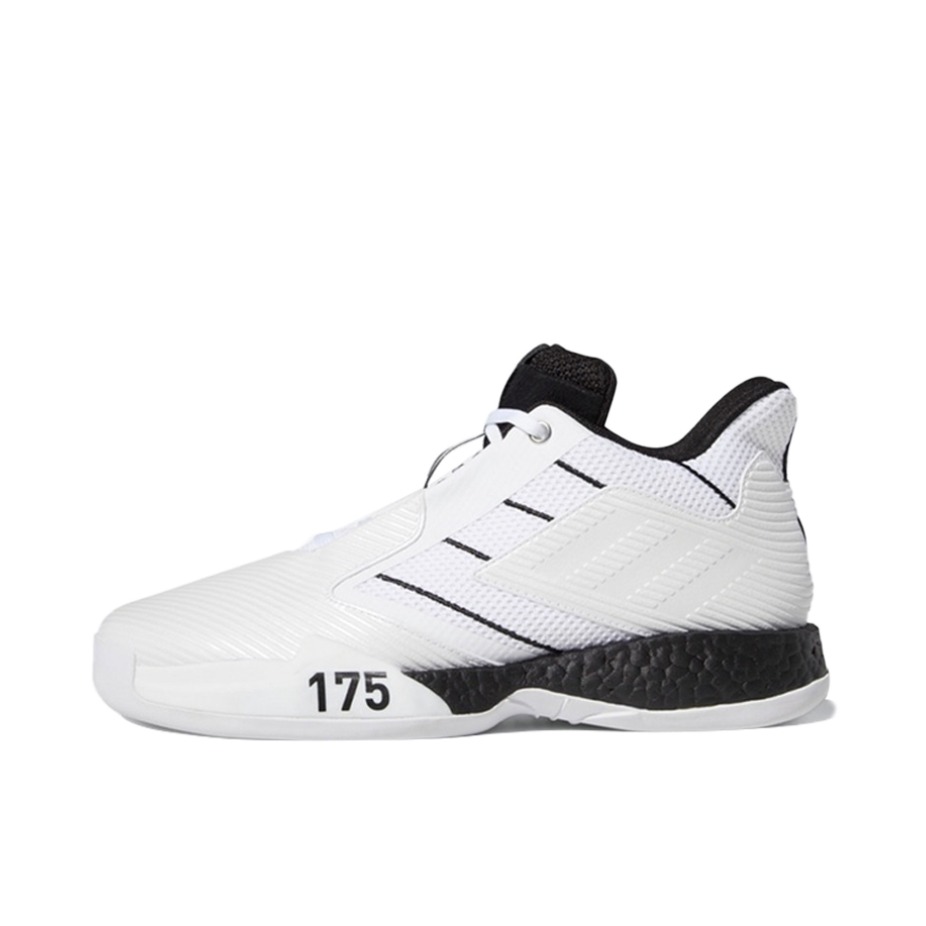推荐商品：adidas T MAC Millennium 2 篮球鞋 缓震回弹防滑耐磨复古百搭实战 白黑