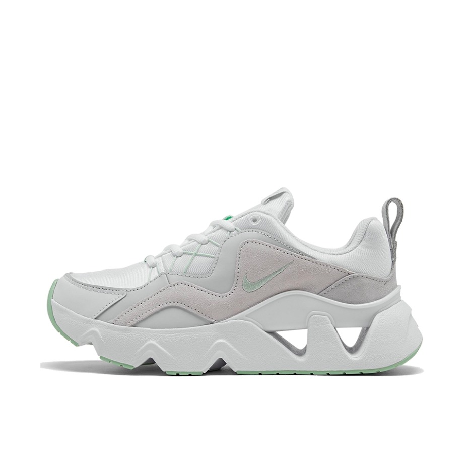 推荐商品：Nike RYZ 365 运动休闲鞋 轻便透气减震耐磨复古厚底回弹支撑 White/Green 白色/淡绿
