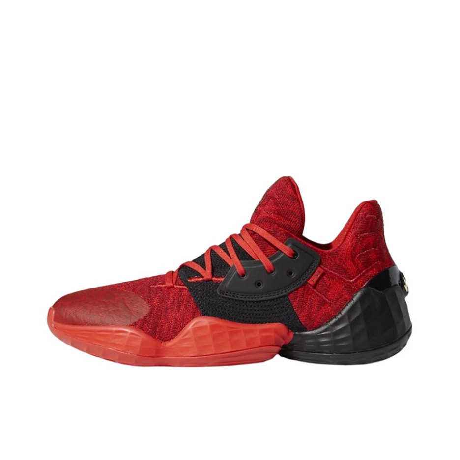 推荐商品：adidas Harden Vol. 4 哈登4代 篮球鞋 防滑耐磨缓震实战 Power Red 电源红