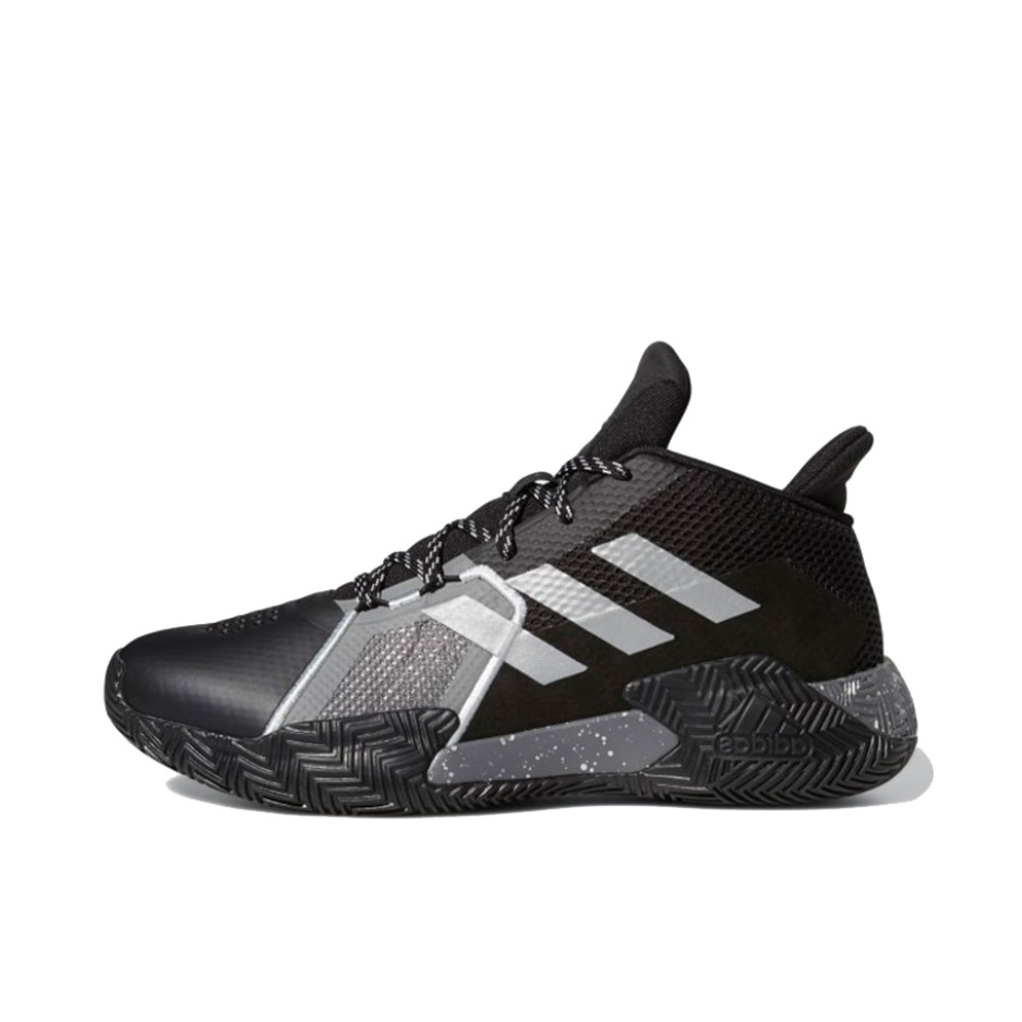 推荐商品：adidas Court Vision 2 篮球鞋 透气缓震耐磨实战训练 黑色/灰色/白色