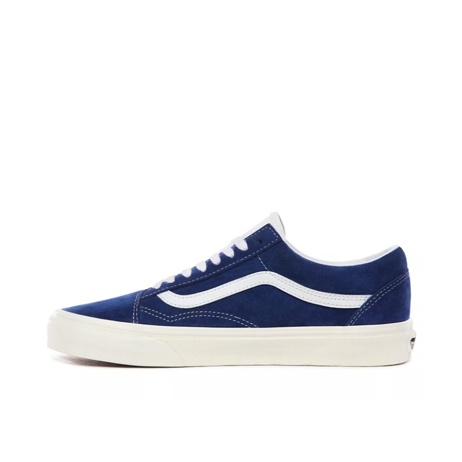推荐商品：Vans/范斯 Old Skool 滑板鞋 板鞋 轻便防滑复古舒适经典 海军蓝/白色