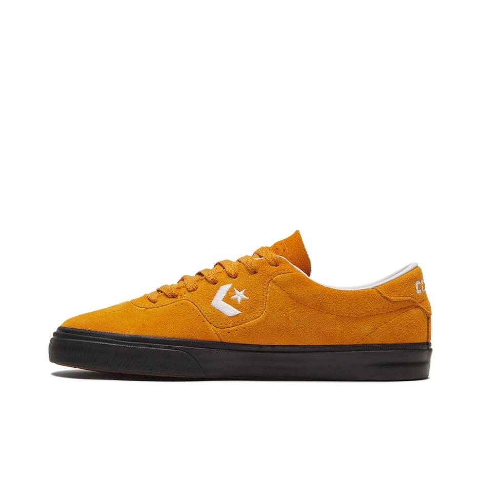 推荐商品：Converse/匡威 Louie Lopez Pro 翻毛皮 耐磨防滑 复古 板鞋 深黄/白色