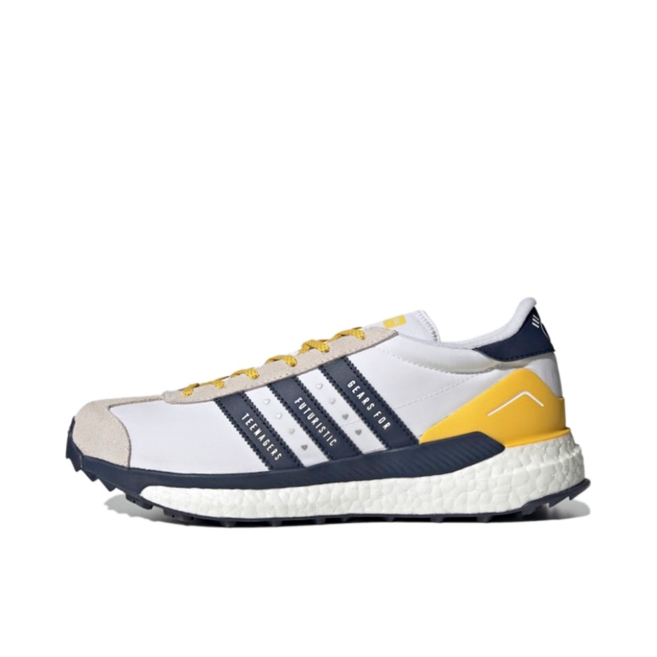 推荐商品：adidas Originals Country OG T头鞋 德训鞋 运动休闲鞋 防滑耐磨舒适轻便百搭简约时尚复古风 HUMAN MADE联名/白色/朦胧黄/海军蓝