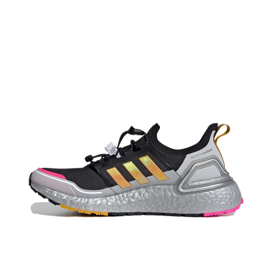 推荐商品：adidas Ultra Boost C.Rdy 跑鞋 减震防滑耐磨轻便透气抗扭转回弹 黑色/灰色/粉红