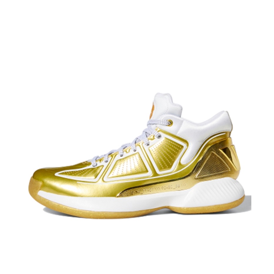推荐商品：adidas D Rose 10 罗斯10 篮球鞋 减震回弹防滑耐磨实战 Metallic  白金