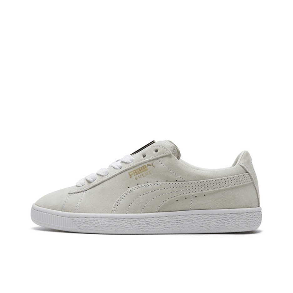 推荐商品：Puma/彪马 Suede Classic 面包鞋 板鞋 舒适百搭防滑耐磨轻便透气复古低帮圆头 Gainsboro 全白