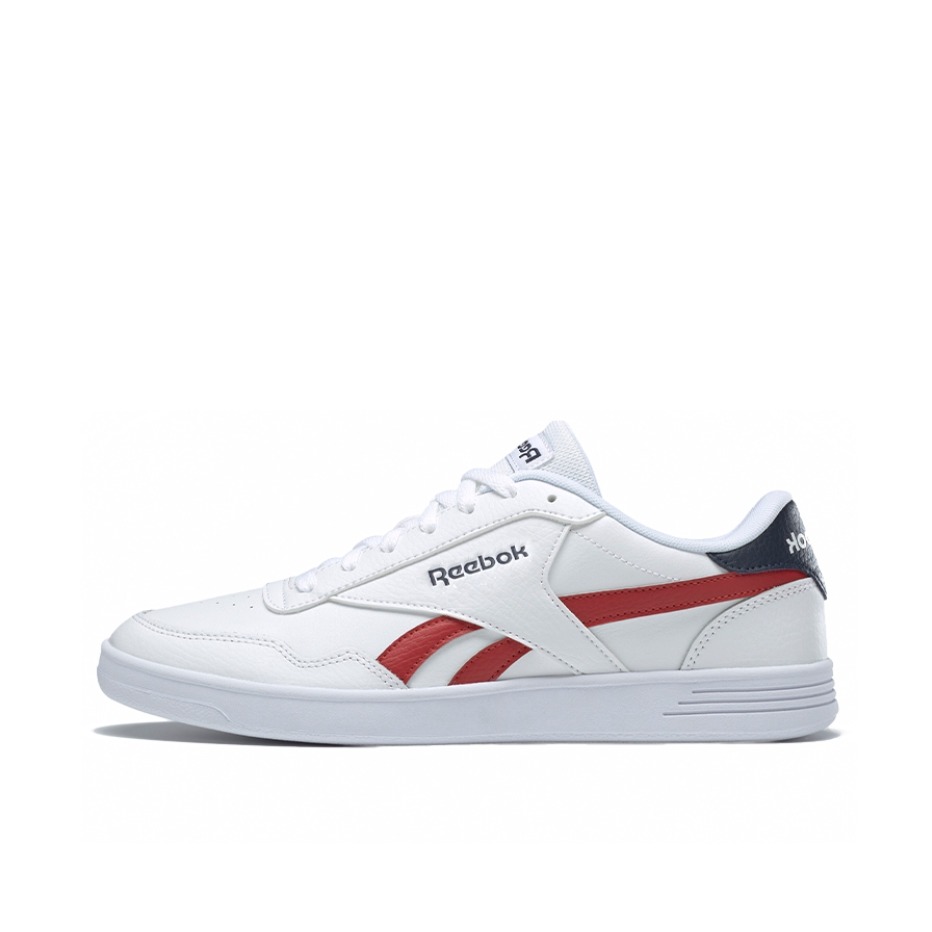 推荐商品：Reebok/锐步 Royal Techque 防滑耐磨 轻便 经典复古 舒适百搭 德训鞋 滑板鞋 白色/红色/藏青色