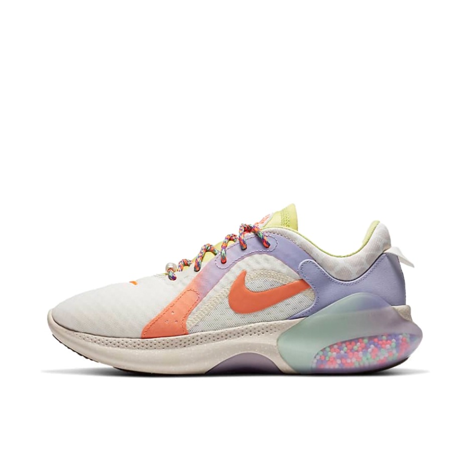 推荐商品：Nike Joyride Dual Run 2 跑鞋 颗粒填充减震回弹贴合拼接慢跑织物合成革 草绿/橙色/蓝色