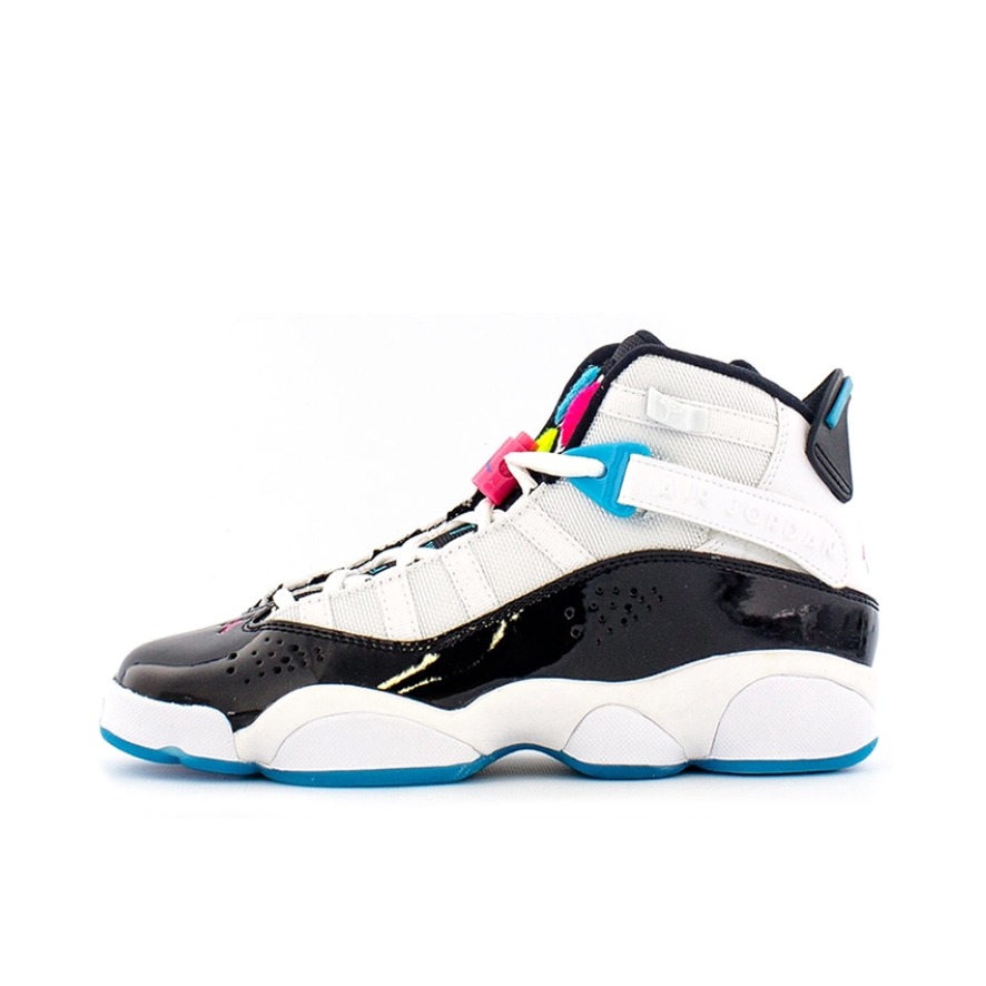 推荐商品：Air Jordan 6 Rings 六冠王 篮球鞋 zoom air缓震透气耐磨复古潮流百搭防滑包裹性 South Beach 南海岸