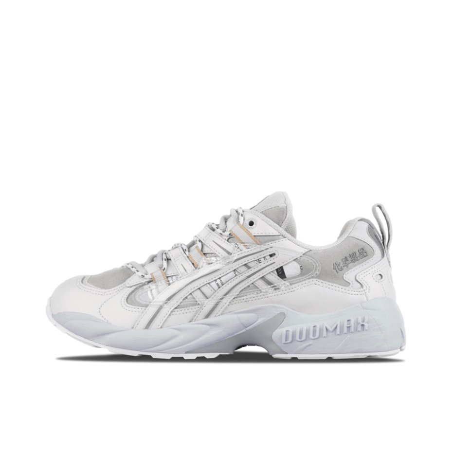 Asics/亚瑟士 Gel-Kayano 5 防滑耐磨 舒适透气 缓震支撑 马拉松 合成革 复古百搭 织物 跑鞋 Chemist Creations联名/白色