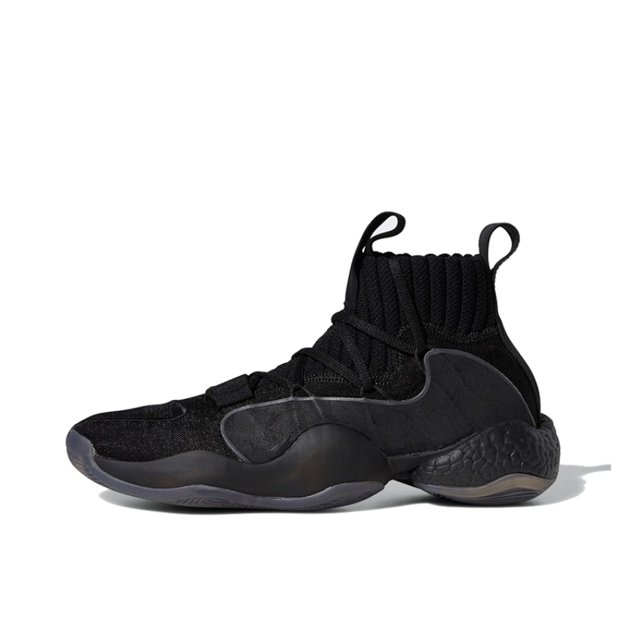 推荐商品：adidas Crazy BYW X Boost 篮球鞋 实战训练防滑耐磨减震运动 Core Black/Real Blue 黑武士