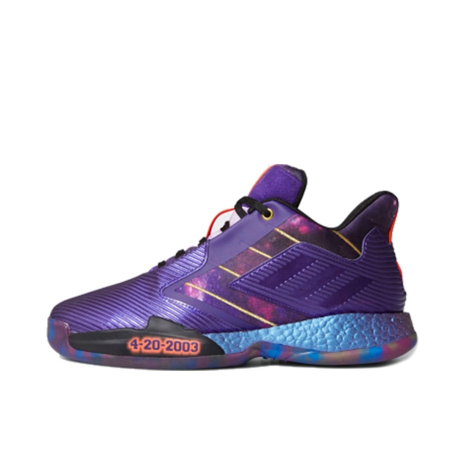 推荐商品：adidas T MAC Millennium 2 篮球鞋 缓震回弹防滑耐磨复古百搭实战 星空