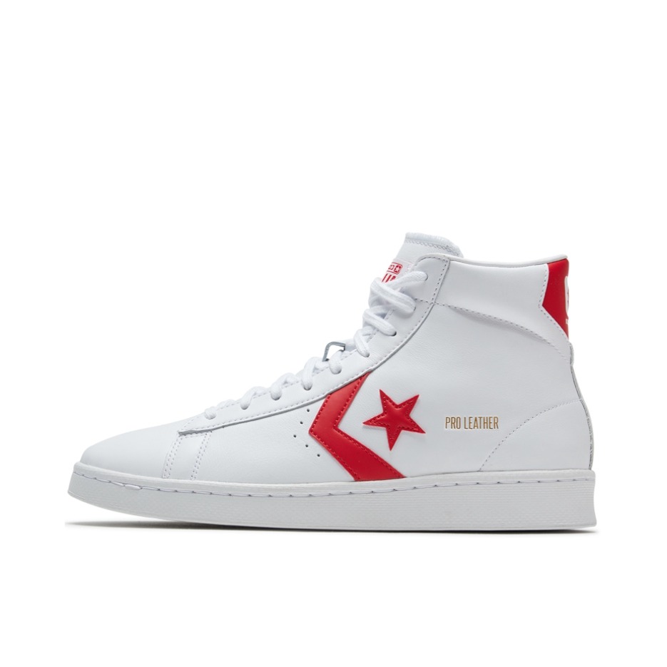 推荐商品：Converse/匡威 Pro Leather 复古 经典 防滑耐磨 运动 减震 板鞋 白/红