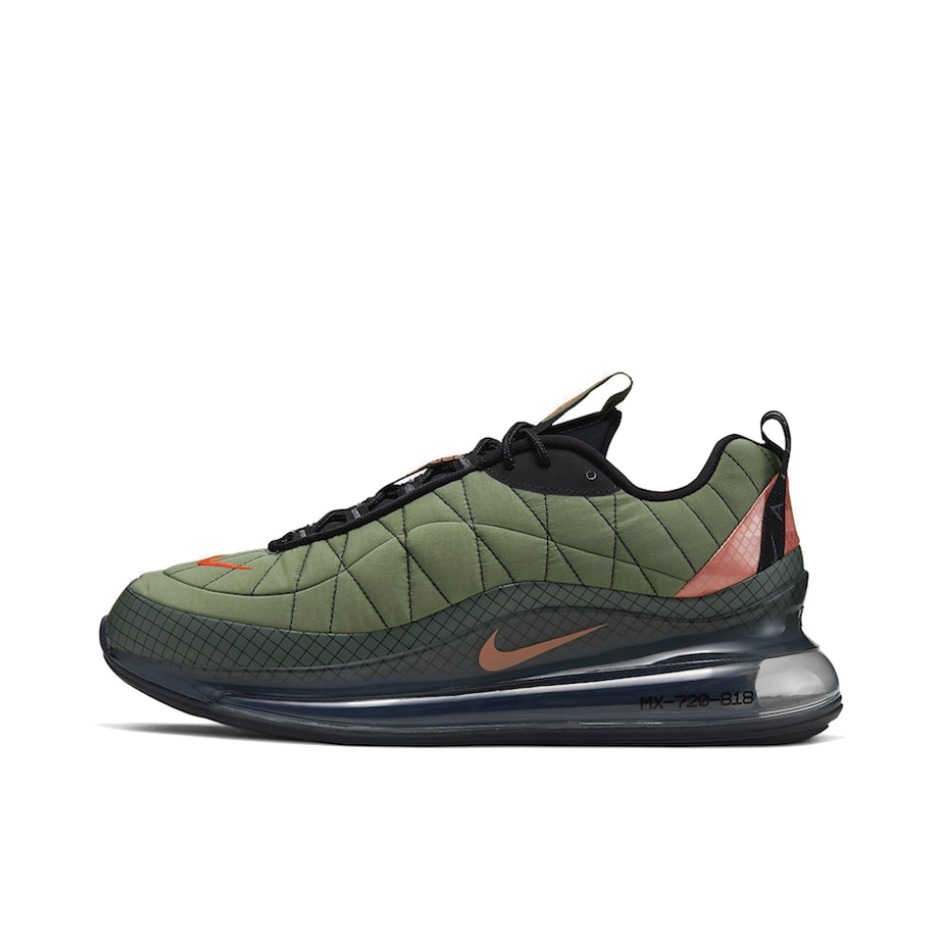 推荐商品：Nike Air Max 720 818 跑鞋 气垫缓震防滑耐磨轻便运动全掌支撑 Cargo Khaki 绿色/黑色