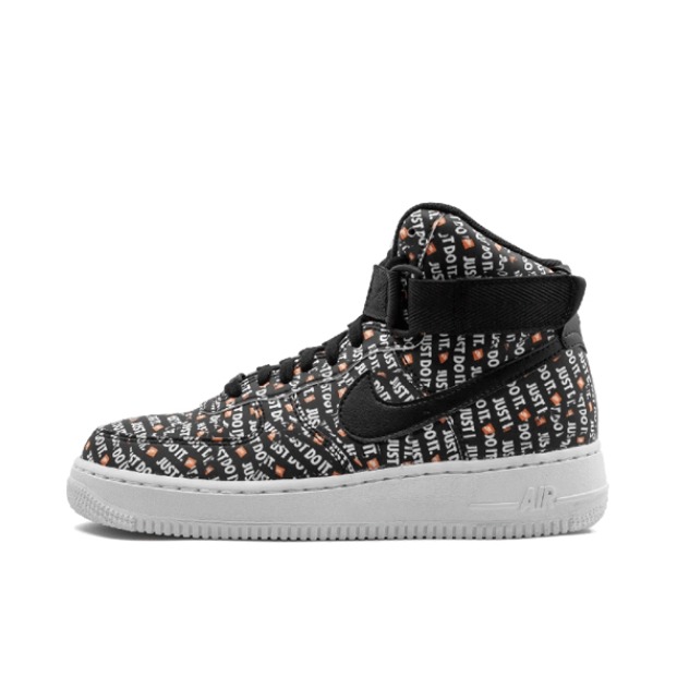 推荐商品：Nike Air Force 1 空军一号 板鞋 轻便舒适百搭耐磨防滑复古 High Just Do It "Black WHITE" JDI弹幕