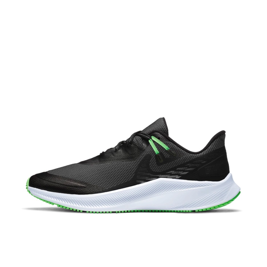 推荐商品：Nike Quest 3 跑鞋 网面透气减震轻便防滑耐磨舒适防水 黑色/灰色