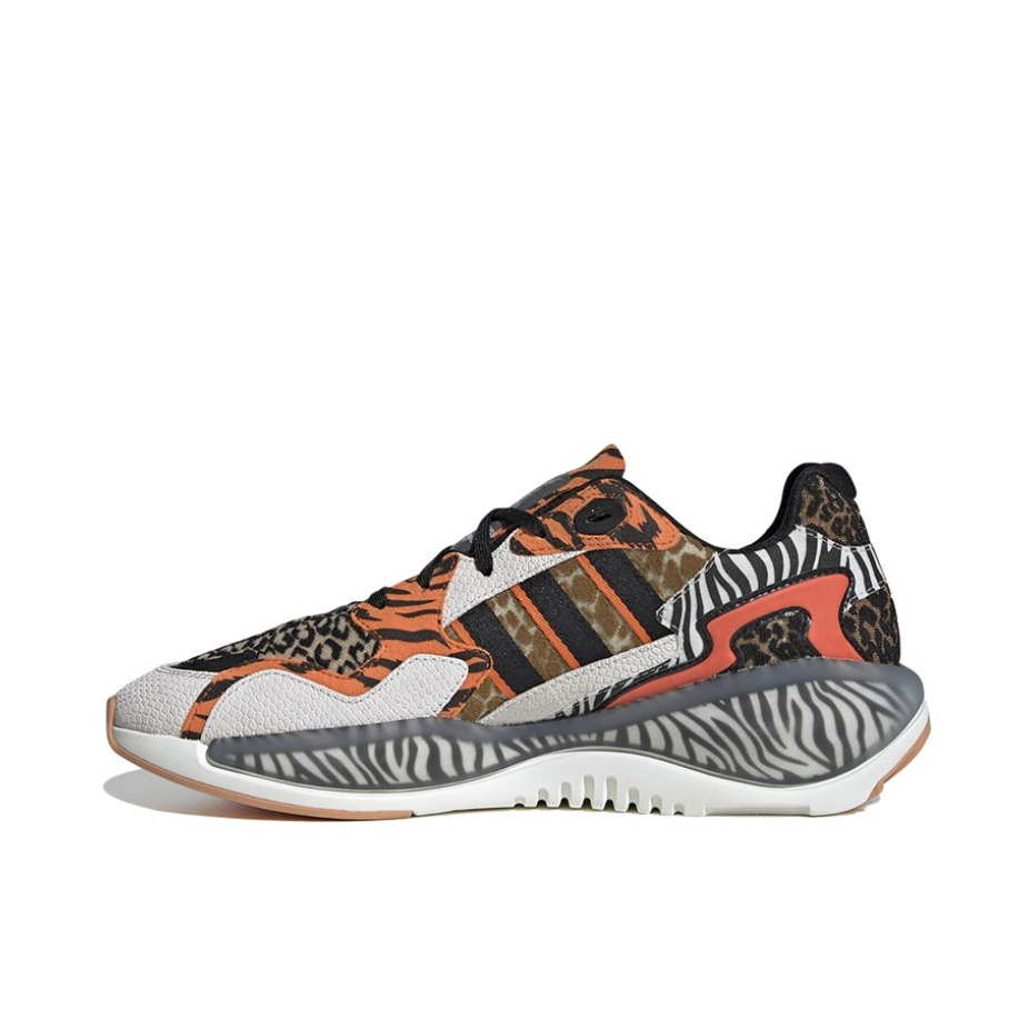 推荐商品：【王嘉尔同款】adidas Originals ZX Alkyne 防滑耐磨 轻便透气 舒适百搭 复古 跑鞋 Atmos联名/黑色/橙色