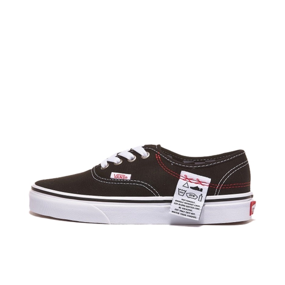 推荐商品：Vans/范斯 Authentic 潮流休闲 轻便舒适 防滑耐磨 百搭运动 复古 板鞋 DIY/黑色