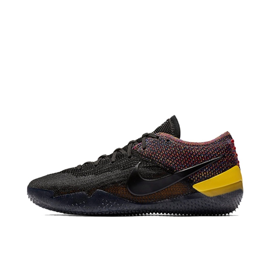 推荐商品：Nike Kobe AD Nxt 360 React 网布 实战 编织 圆头 篮球鞋 Black Multi Color 2.0 黑彩虹